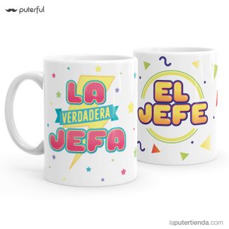 Pack de tazas - Jefe & Jefa