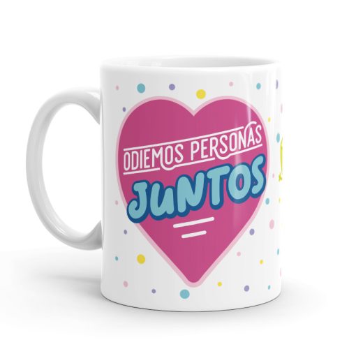 Taza - Odiemos personas juntos (rosa)