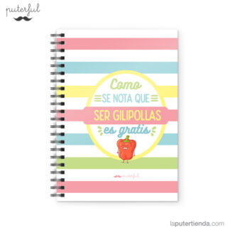 Cuaderno Puterful Gilipollas 01