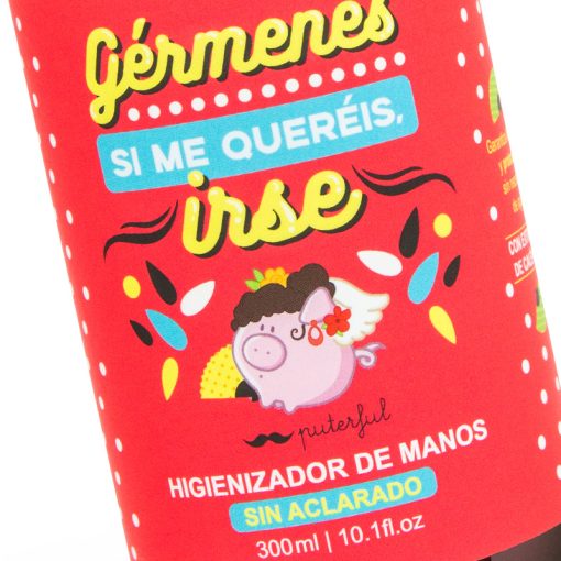 Higienizador 300 ML - Gérmenes si me queréis irse... - Imagen 2