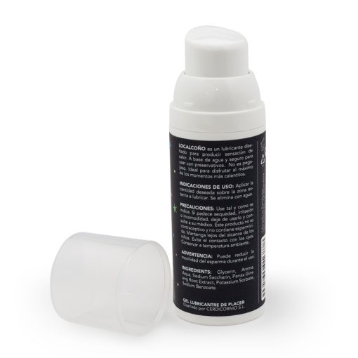 Gel de placer calor - "Localcoño" - Chicle de fresa - Imagen 5
