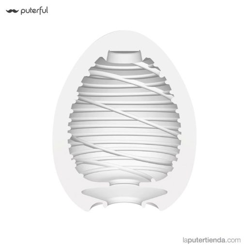 TENGA Huevo Masturbador Marrón Silky - Imagen 3