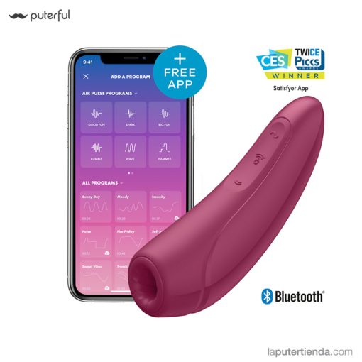 SATISFYER Curvy 1+ Rojo Rosado - Imagen 4