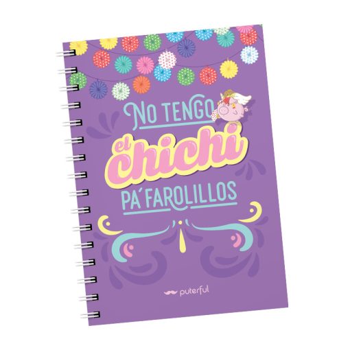 Cuaderno - Chichi morado