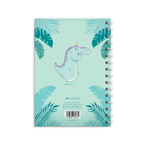 Cuaderno - FR - Furaffic Forld turquesa - Imagen 2