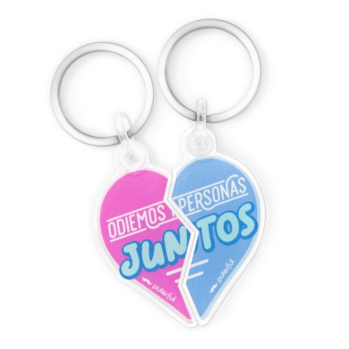 Set de llaveros - Odiemos personas juntos