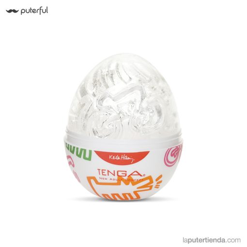 TENGA Keith Haring Huevo Masturbador Street - Imagen 2