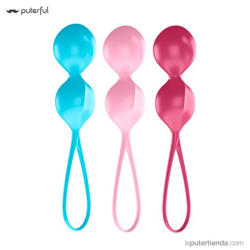 SATISFYER V Balls - Kit de entrenamiento - Imagen 2
