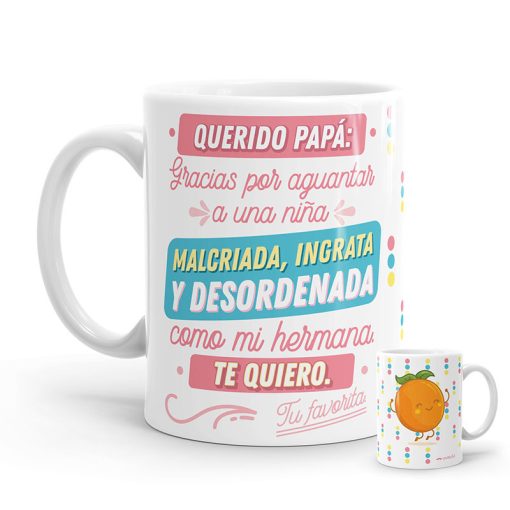 Taza - Papá, gracias por aguantar