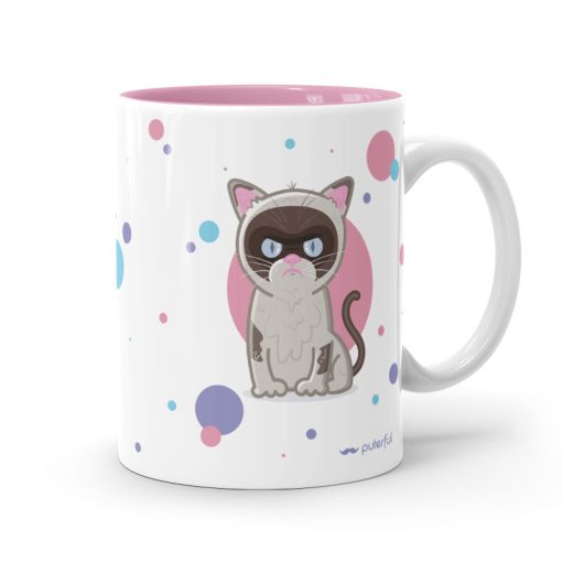 Taza pink - No siempre soy borde - Imagen 2