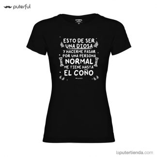 Camiseta Minimal - Diosa