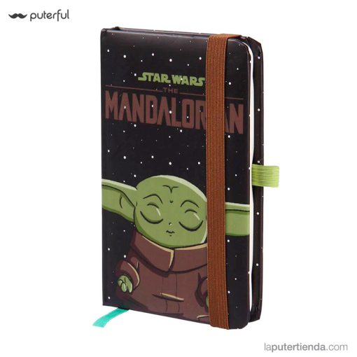 Cuaderno A6 Yoda Mandalorian Star wars