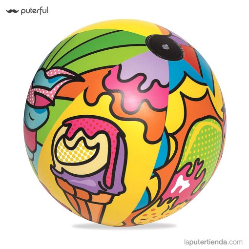 Pelota de playa diseño POP
