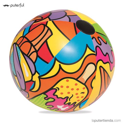 Pelota de playa diseño POP - Imagen 2