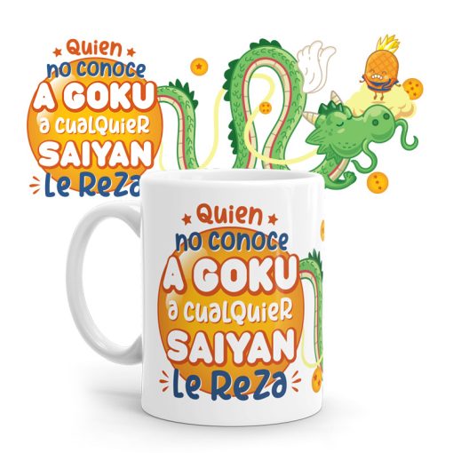 Taza - FR - Quien no conoce a Goku