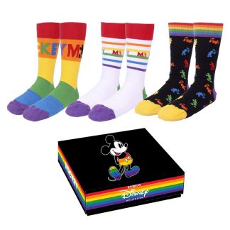 Set de Calcetines 3 piezas Disney Pride Multicolor