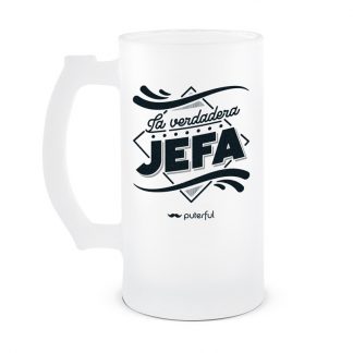 Jarra Cerveza 500ml - La verdadera jefa