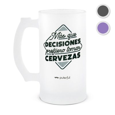 Jarra Cerveza 500ml - Decisiones