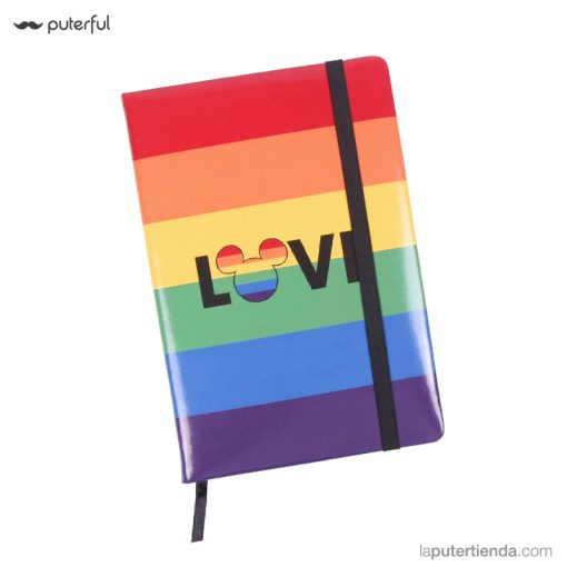 Cuaderno de notas Disney Pride Multicolor