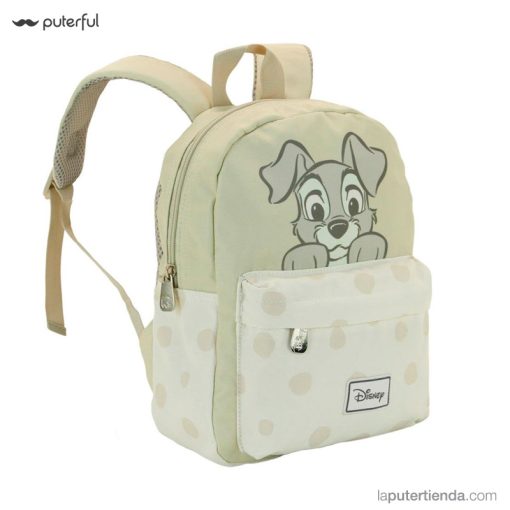 Mochila Golfo La Dama y el Vagabundo Disney 27cm