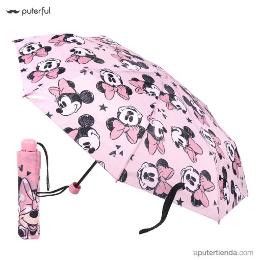 Paraguas manual plegable Minnie Disney 50cm