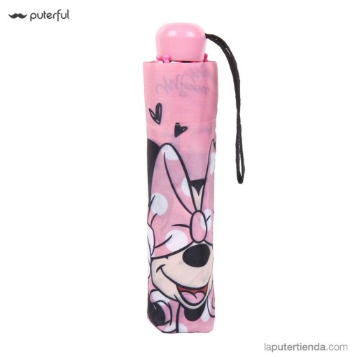 Paraguas manual plegable Minnie Disney 50cm - Imagen 2