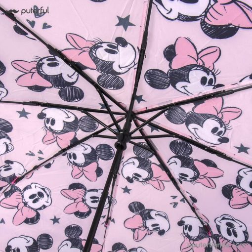 Paraguas manual plegable Minnie Disney 50cm - Imagen 3