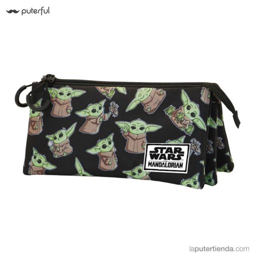 Portatodo Triple Grogu Star Wars Mandalorian Baby Yoda