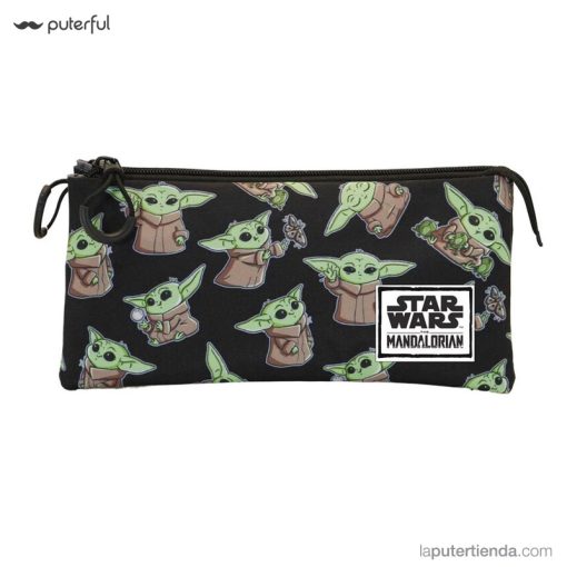 Portatodo Triple Grogu Star Wars Mandalorian Baby Yoda - Imagen 2