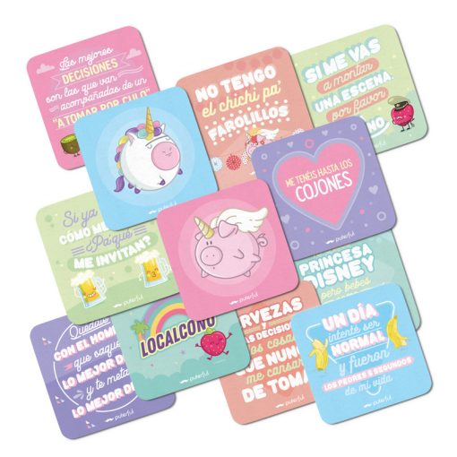 Pack 12 Posavasos Puterful