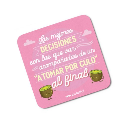 Pack 12 Posavasos Puterful - Imagen 6