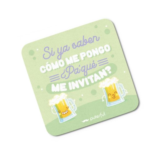 Pack 12 Posavasos Puterful - Imagen 9