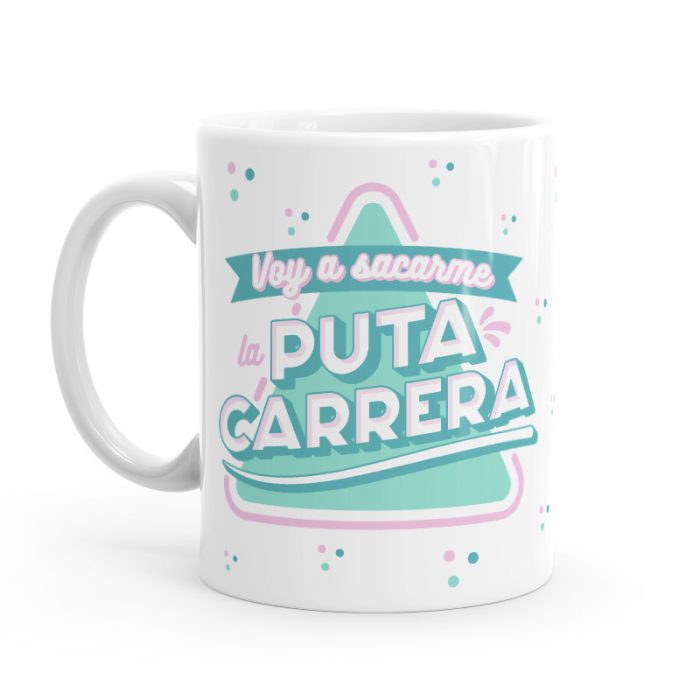 Taza Carrera Tienda Oficial Puterful ® Regalos Originales 