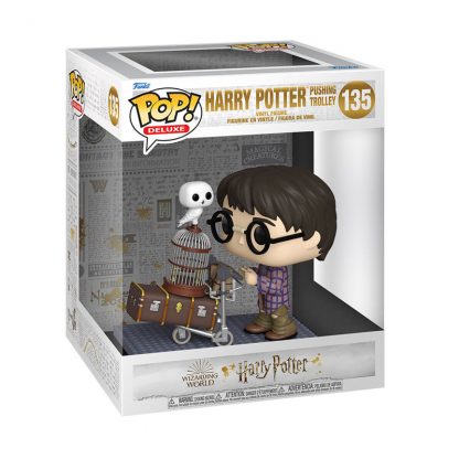 Figura Funko POP 135 - Harry Potter 20th Pushing Trolley - Imagen 3