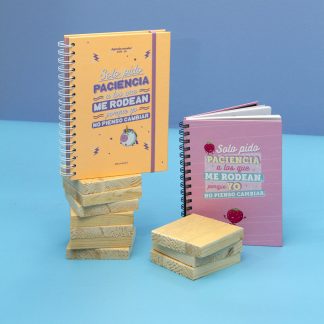 Pack - Agenda escolar 23/24 + Cuaderno - Solo pido paciencia