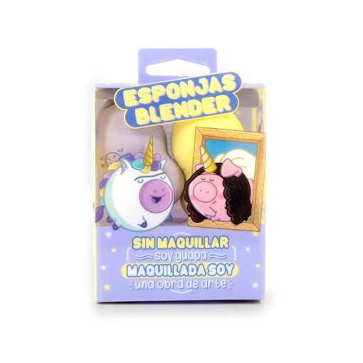Set de 2 esponjas Blender maquillaje - Sin maquillar