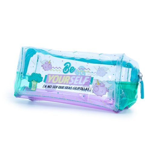 Neceser/Estuche transparente - Be yourself