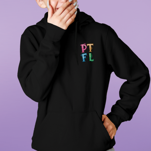 Sudadera PTFL Negra - Love is Love - Imagen 2