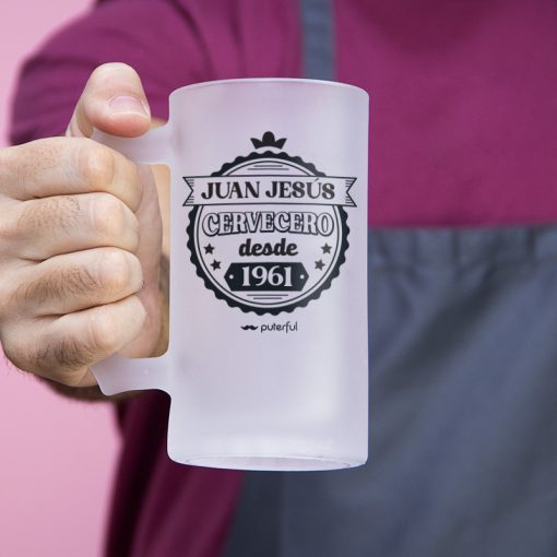 Jarra Cerveza 500ml Customizable - Cervecero/a desde - Imagen 6