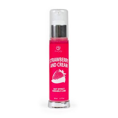 Lubricante efecto calor - Fresas y nata