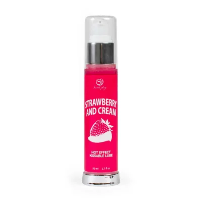 Lubricante efecto calor - Fresas y nata