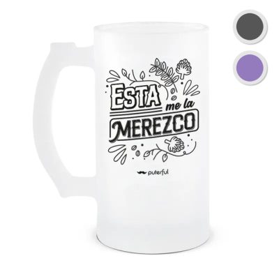 Jarra Cerveza 500ml - Esta me la merezco