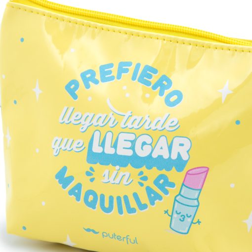 Neceser Brillo Amarillo - Prefiero llegar tarde - Imagen 3