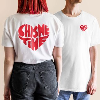 Camiseta PTFL - Chisme Time - Blanco
