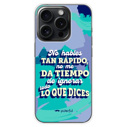 Carcasa móvil - No hables tan rápido