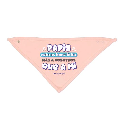 Babero bandana reversible - Papis/Cerdicornio