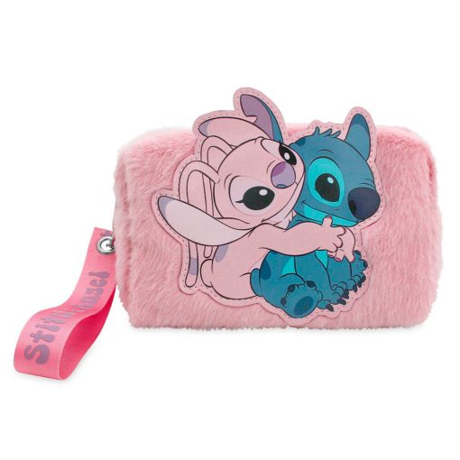 Neceser peluche Stitch & Angel Rosa - Disney