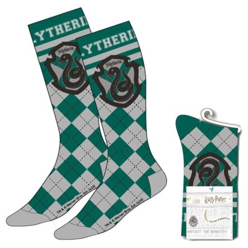 Calcetines Slytherin Harry Potter adulto - Talla única 38/45