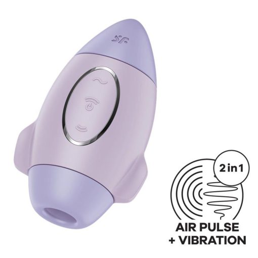 Satisfyer Mission Control Succionador y Vibrador Violeta