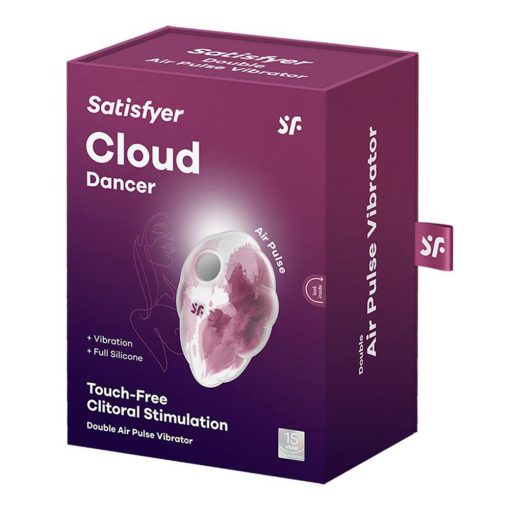 Satisfyer Cloud Dancer Succionador y Vibrador Red Print - Imagen 2